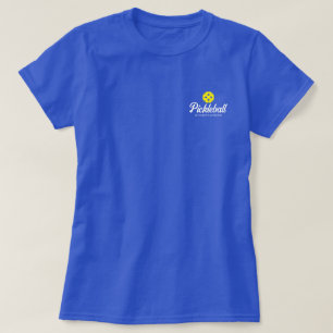 Joli t-shirt de pickleball pour femmes