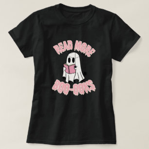 Joli T-shirt du livre fantôme Lover Halloween