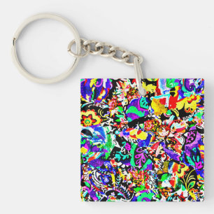 Joli tableau abstrait peint coque d'air iPad