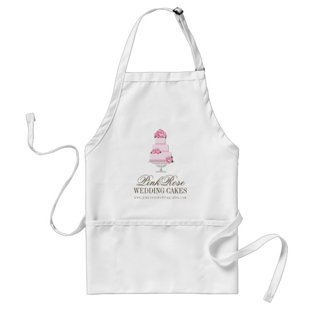 Joli tablier de boulangerie d'artiste de gâteau (Devant)