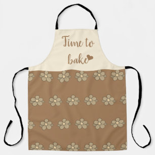 Joli tablier motif moderne et élégant