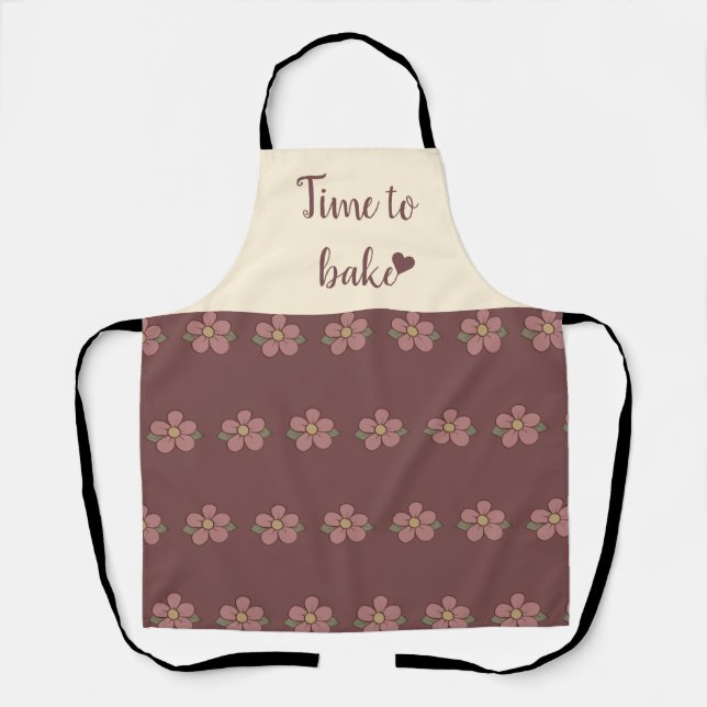 Joli tablier motif moderne et élégant (Recto)