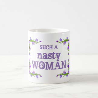 Joli une tasse si méchante de femme