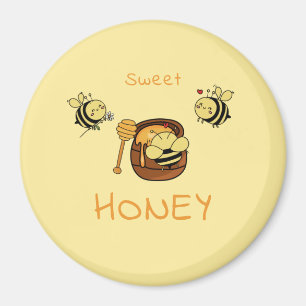 Jolie abeille aimable Magnet