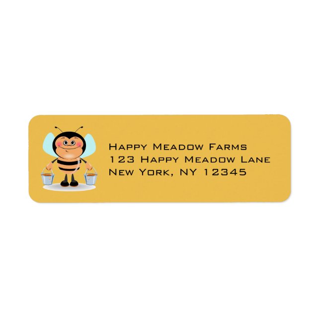 Jolie bijoux en caricature portant des seaux de mi (Devant)