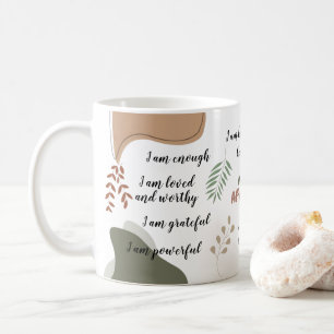 Jolie Boho Mes Affirmations Quotidiennes Mug