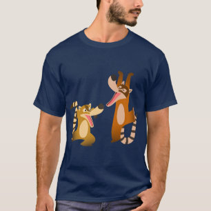 Jolie caricature Coatimundis T-shirt