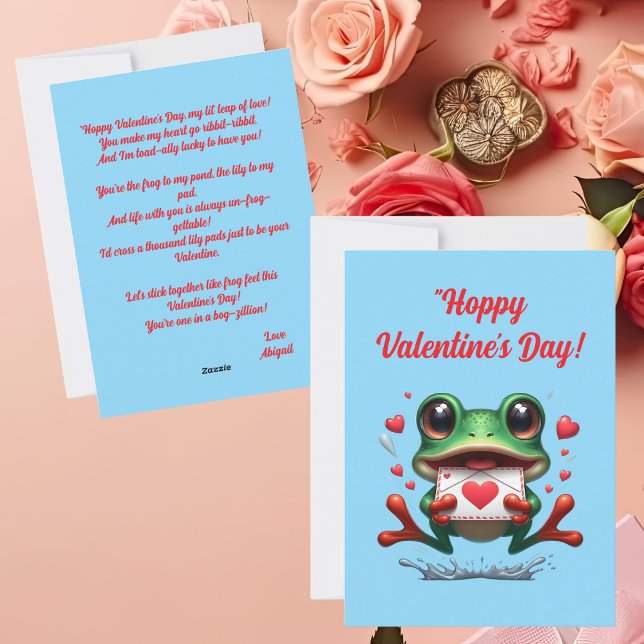 Jolie Carte de la Saint-Valentin Cœur d'Amour Gren (Créateur téléchargé)