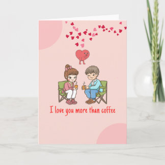 Jolie carte de la Saint-Valentin – Je t'aime plus 
