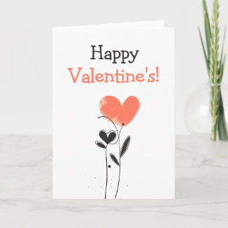 Jolie carte de la Saint-Valentin modifiable