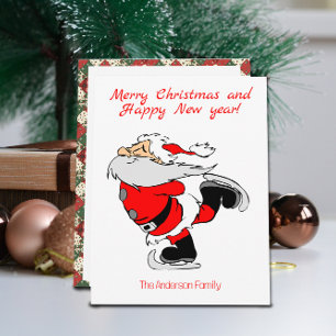 Jolie carte de Noël du Père Noël