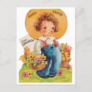 Jolie carte de vœux rétro vintage pour la fête de