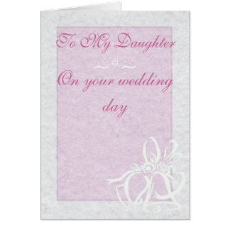 Jolie carte Mariage rose