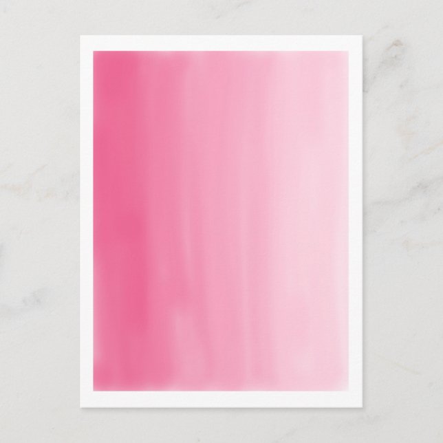 Jolie carte postale rose (Devant)