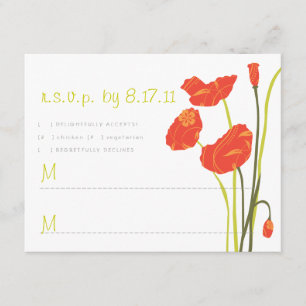 Jolie carte RSVP