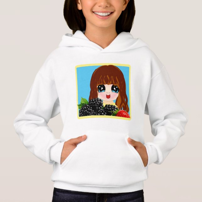 Jolie chibi fille aux fruits (Devant)