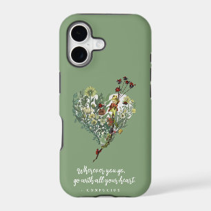 Jolie citation inspirante de lady bug verte