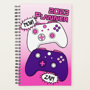 Jolie Comic Book Pink Contrôleur Gamer Girer