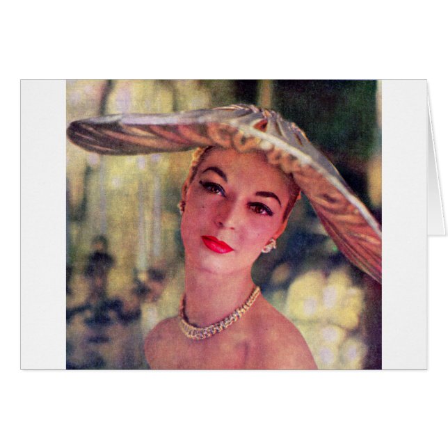 jolie dame, grand casquette (Devant horizontal)