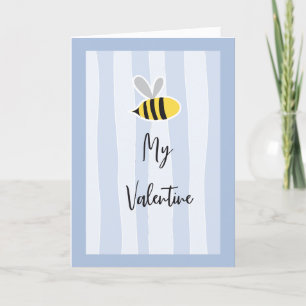 Jolie Douce Simple Drôle Carte de la Saint-Valenti