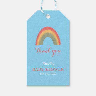 Jolie étiquette de remerciement pour Baby Shower a