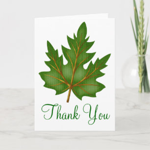 Jolie feuille verte Merci de bienvenue conception
