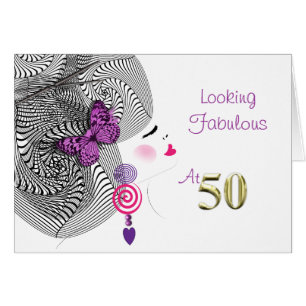 Jolie Fille À L'Air Fabuleux À Cinquante