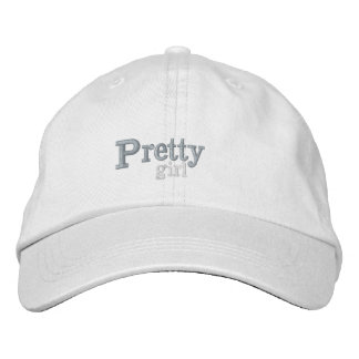 Jolie fille brodée casquette pour femmes, filles,