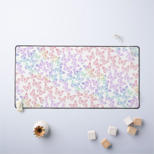 Jolie fille Pastel Butterfly Motif Iridescente