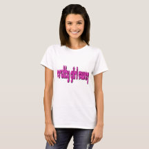 Jolie fille Swag T-Shirt de base pour femmes
