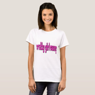 Jolie fille Swag T-Shirt de base pour femmes