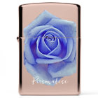 Jolie Fleur Rose Bleu Personnalisé Classique