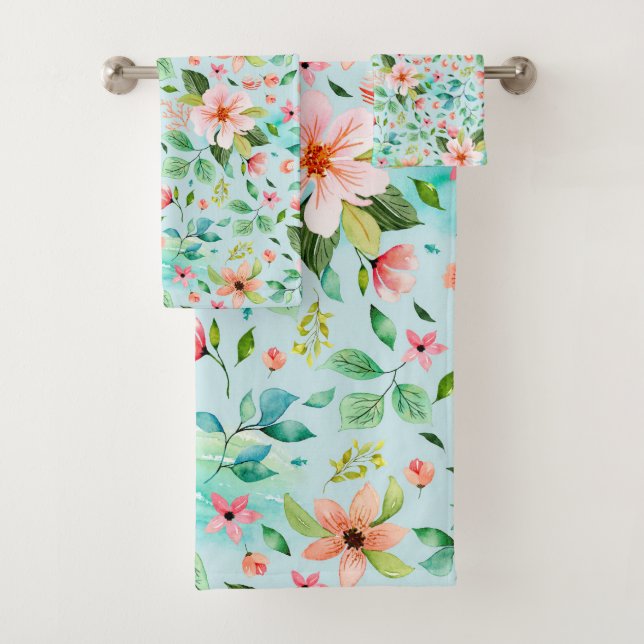 Jolie Fleurs Roses Florales (En situation)