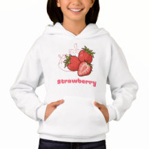 Jolie fraise rouge enfantine esthétique