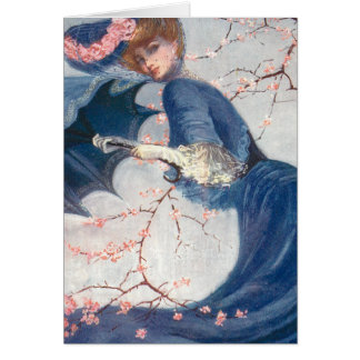 Jolie image de fille au printemps