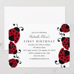 Jolie invitation de fête d'anniversaire des