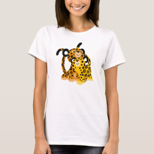 Jolie Jaguars En T-shirt Femme Amoureuse