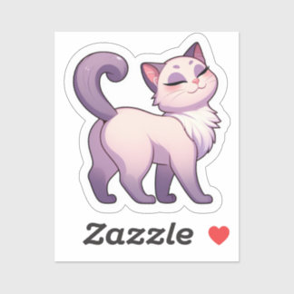 Jolie Kitty - Sticker en vinyle