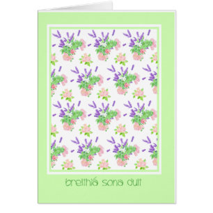 Jolie langue gaélique irlandaise Salutation Annive