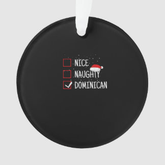 Jolie liste de Noël dominicaine méchante