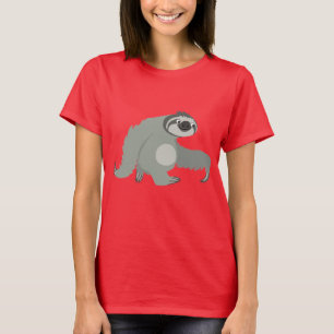 Jolie machine à sous en caricature dans un T-shirt