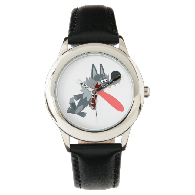 Jolie montre caricature Wolf (devant)