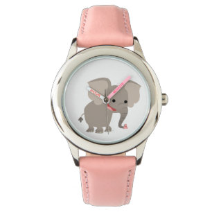 Jolie Montre D'Éléphant Caricature Rire