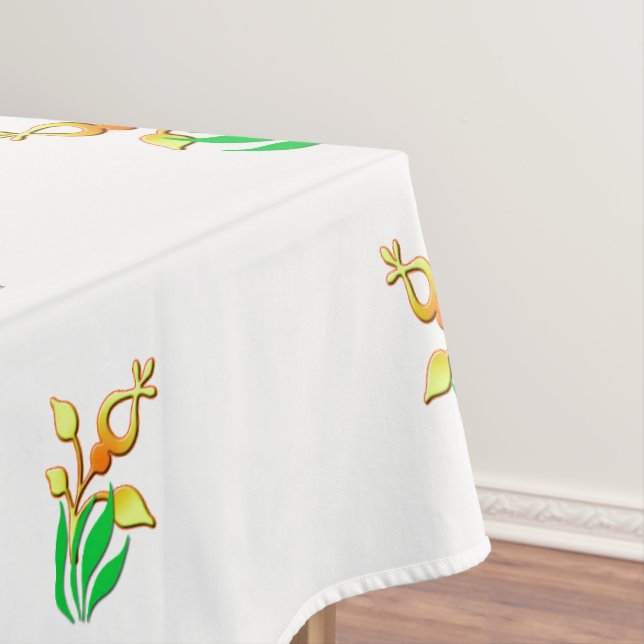 Jolie Nappe Florale. Art numérique. (In Situ)