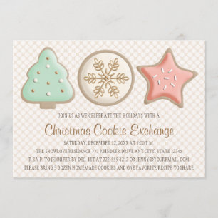 JOLIE NOËL COOKIE SWAP INVITATIONS