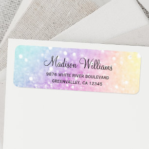 Jolie Parties scintillant Holographique Fille Glam