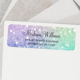 Jolie Parties scintillant Holographique Fille Glam