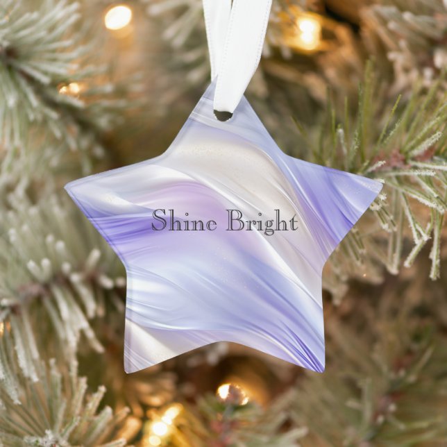 Jolie perle bleu violet perle blanc perles (Arbre)