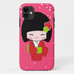 jolie poupée kawaii iPhone 11 Coque