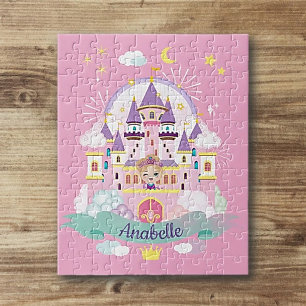 Jolie Princesse Personnalisée Jigsaw Puzzle Puzzle